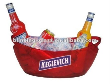 Red color Ice bucket