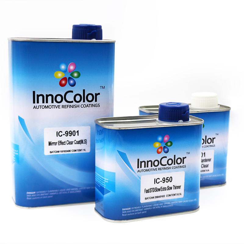 Innocolor Mirror تأثير واضح معطف IC-9901