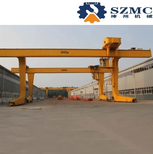 Single Girder Gantry Crane 75ton Outdoors for Sale