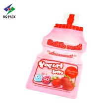 Customized printing injection pouch for dringking water yogurt beverage