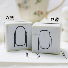 Watercolor Hand-painted Nail Art Stamp Mold for DIY Production