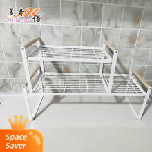 Wooden handle set storage rack