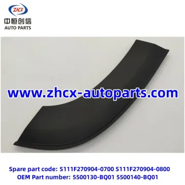 Rear wheel eyebrow front section for changan CS35plus