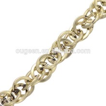 7.1*6.5mm 2016 new design imitation gold chain ornamental chain
