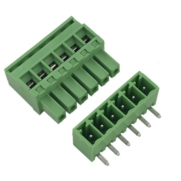 KB type 3.81mm pitch PCB pluggable terminal block