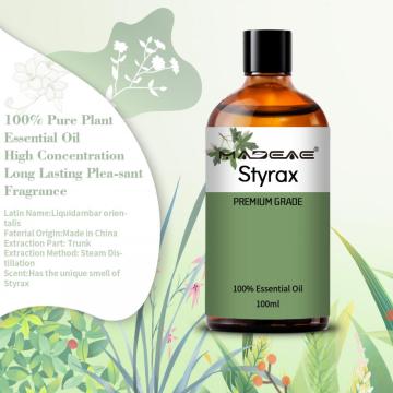 High Grade Pure Diffuser Aromatherapy Styrax Essential Oil for Skin Care