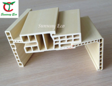 Waterproof wooden door frame decoration