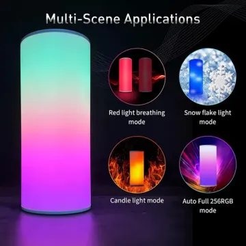 Colorful Magic Touch Night Lamp for Bedroom Ambiance