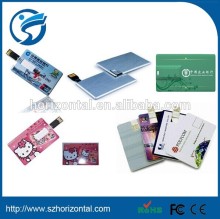 New Customize Design USB Sound Card Credit Card Shape USB Memory Stick