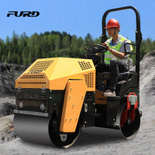 Good design 1 ton twin drum road roller with EPA certification