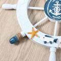 Nautical Rad Decor Holzlenkrad