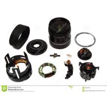 Plastic components for Zoom lens