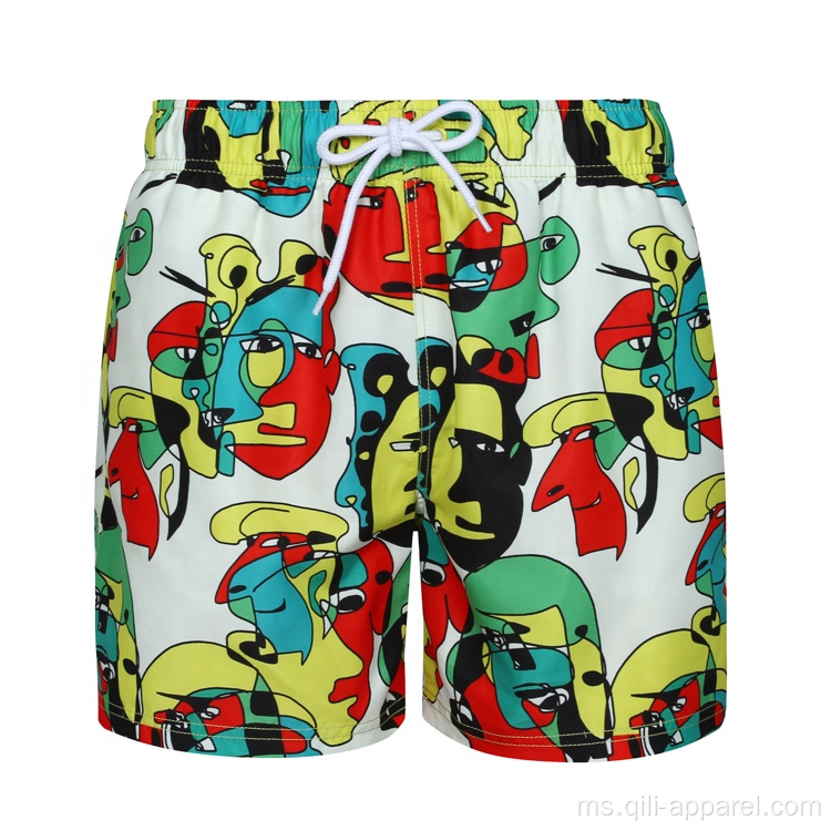 Pantai Seluar Renang Mens Swim Shorts Casual Polyester Board