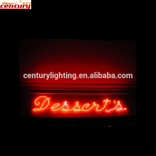 wholesale china factory price desserts neon tube light