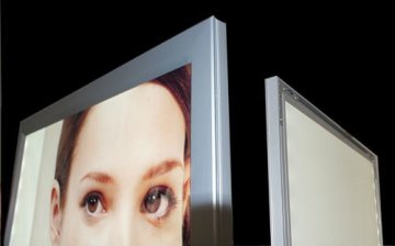 LED snap frame light box