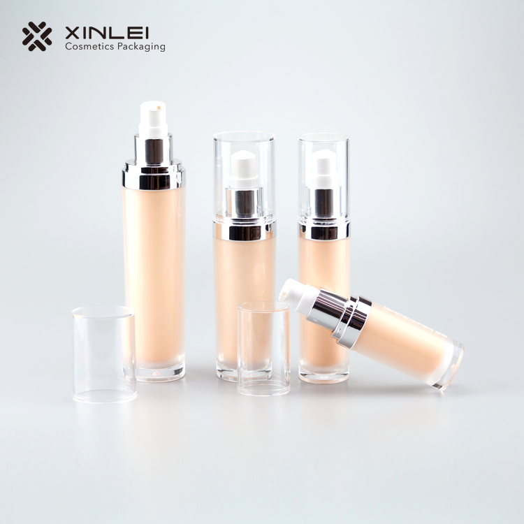 60ml Classic Round Cosmetic Acrylic bottle