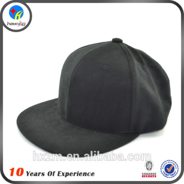 Wholesale High Quality 6 Panel Blank Black Hat