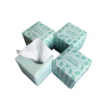 Customized Label Cube Box Facial Tissue