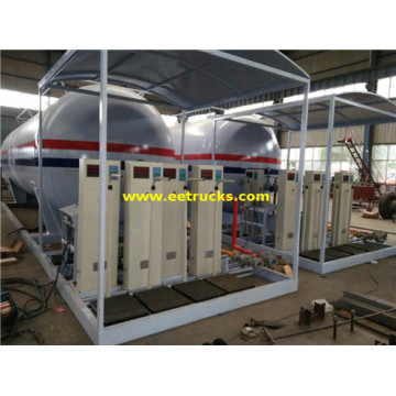 10000 gallons 20MT LPG Cylinder Filling Stations