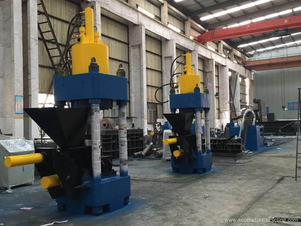 Hydraulic Vertical Metal Briquetting Press Machine