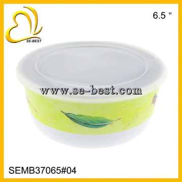 Melamine container, 5 pcs melamine bowls with lid