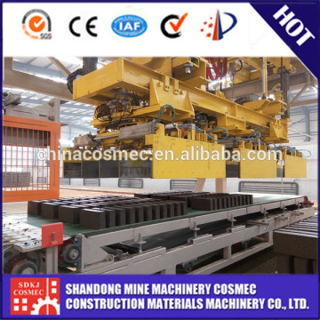 Automatic European soil brick making machine