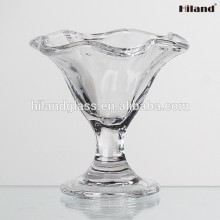 Handmade glass milk shake cup