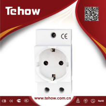 CAP20 Germany modular din rail mounted socket