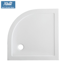 Sector ABS shower tray for shower room