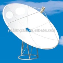 Good receiving C band 2.4m satellite dish antenna outdoor(6petals)