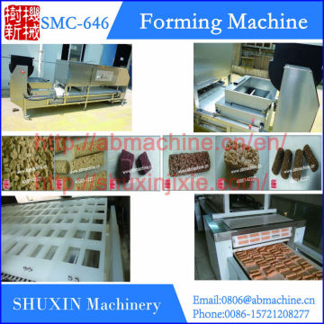 Moulding type chocolate bar machine