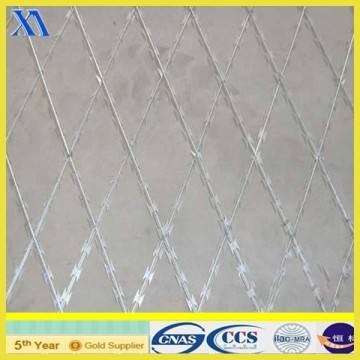 cbt60 razor barbed wire/cbt60 galvanized barbed wire/bto60 razor barbed wire