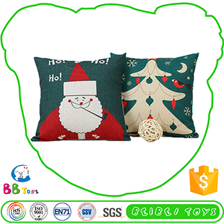 Wholesale Oem Lovely Plush Toy Christmas Cushions