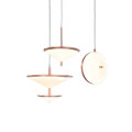 LEDER Nightstand Glass Pendant Lamps