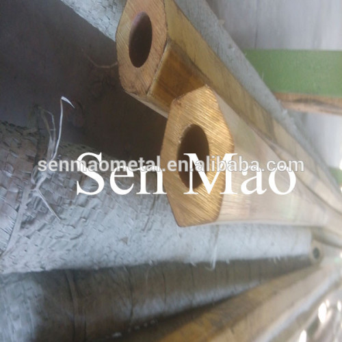 Directly manufacture special shape /CuZn 30 Thick walled copper tube/bar