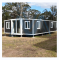 Pack plat extensible Container House pour camp / hôtel