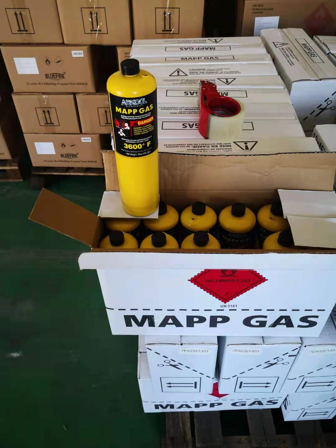 mapp gas with high quality in hydrocarbon and derivatives