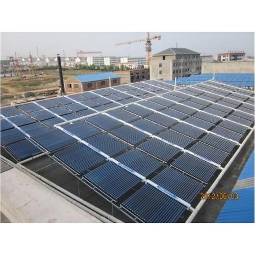 Non-pressurized solar collector for project