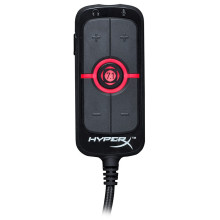 Hyper X Amp USB Sound Card with 7.1 Virtual Surround Sound and Remote Control