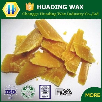 Pure Raw refined yellow bees wax for cheese coating