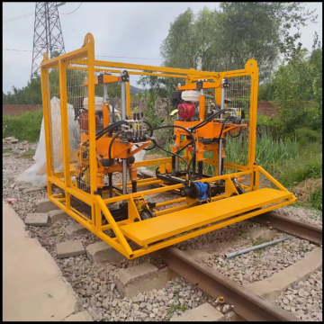 Smart rail tamping machine rail ballast bed tamping equipment track maintenance tools