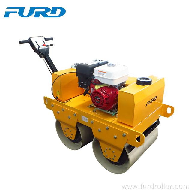 Double drum mini road roller compactor tandem vibratory roller for sale (FYL-S600)