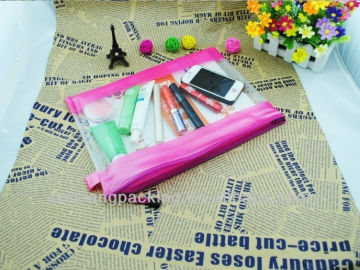 clear zipper pouch