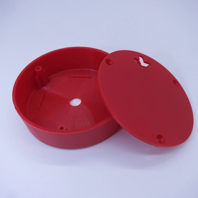 85 mm Clock Mechanism Cover Back Panel Red Clock Case