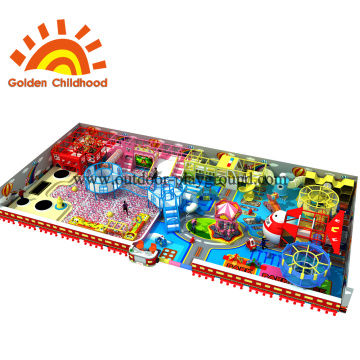 Candy Indoor Playground Equipment Combination