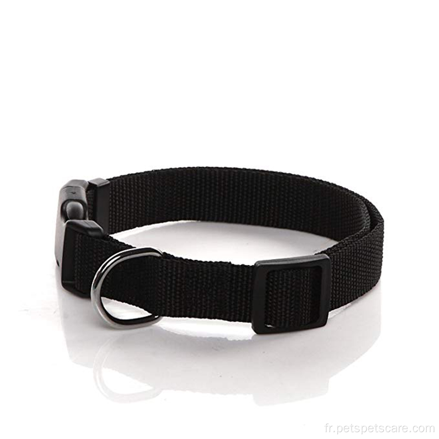 Collier de chien en nylon réglable pour chiens