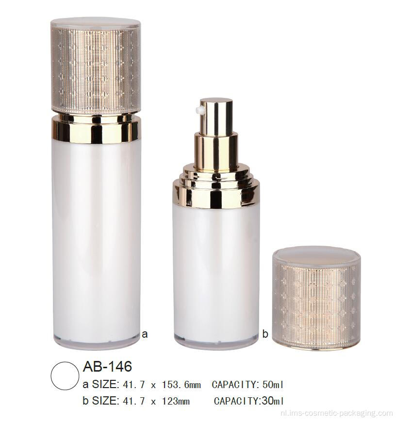 Lege airless cosmetische flescontainer