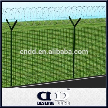 Airport fence perimeter fence