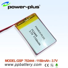 Charging Lithium Polymer Batteries With High Rate Discharge 753444 1150mah 3.7v