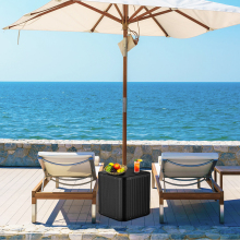 Stylish Outdoor Sun Umbrella Table for Patio and Garden